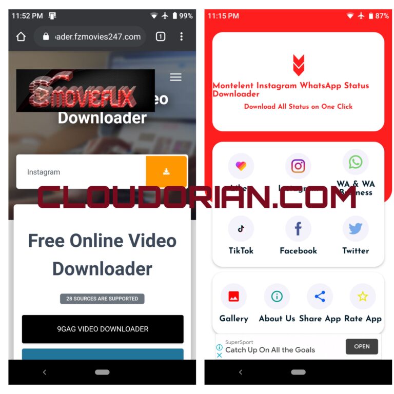 How to Download YouTube, Facebook, Instagram, WhatsApp and Tiktok Videos and Photos
