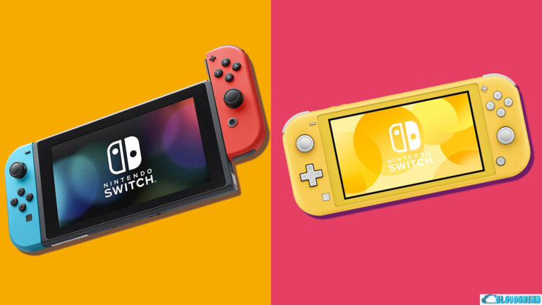Nintendo Switch Lite and Nintendo Switch