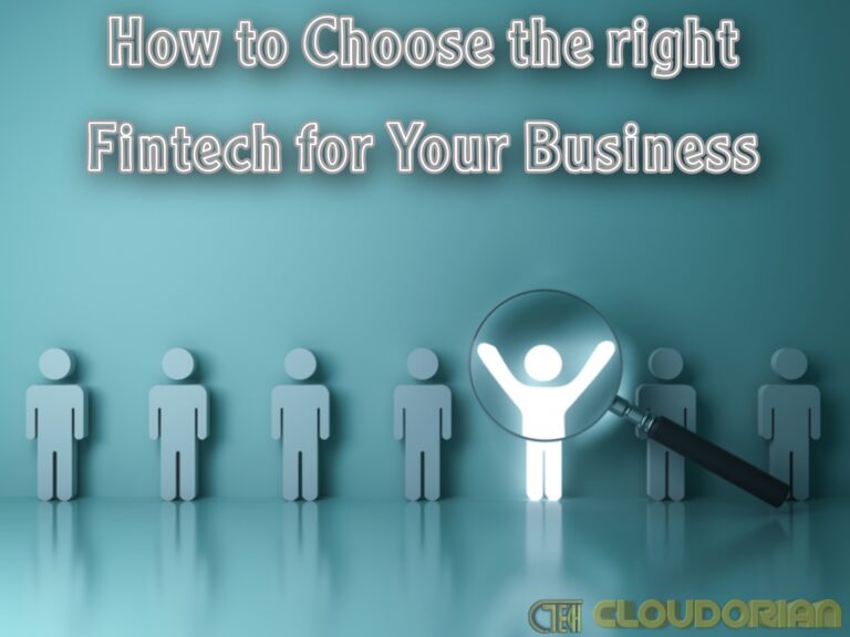 How to Choose the right Fintech for Your Business