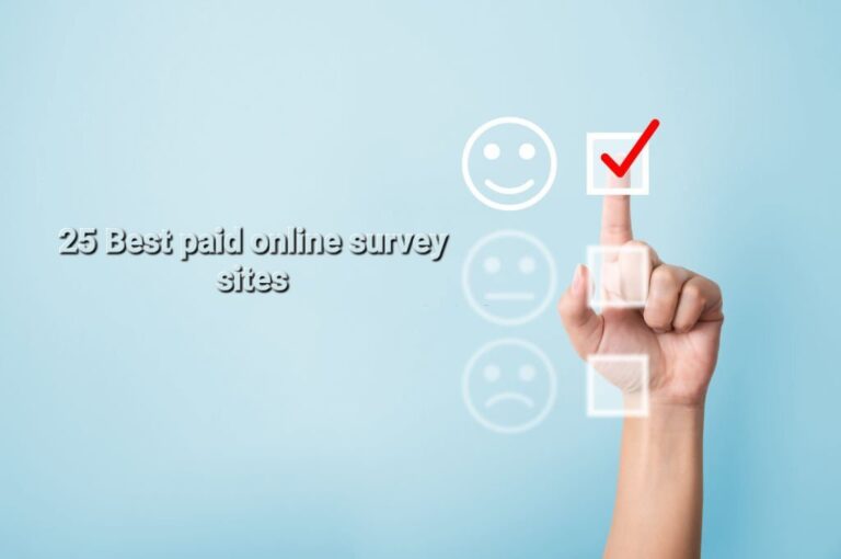 25 Best paid online survey sites