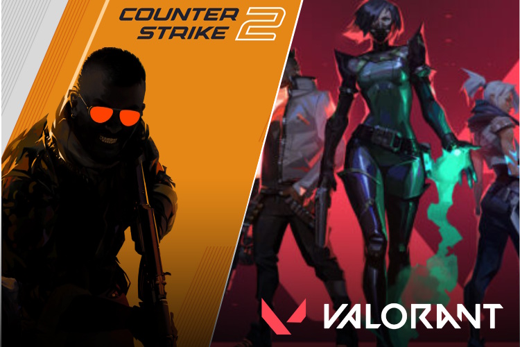 Counter-Strike 2 vs Valorant