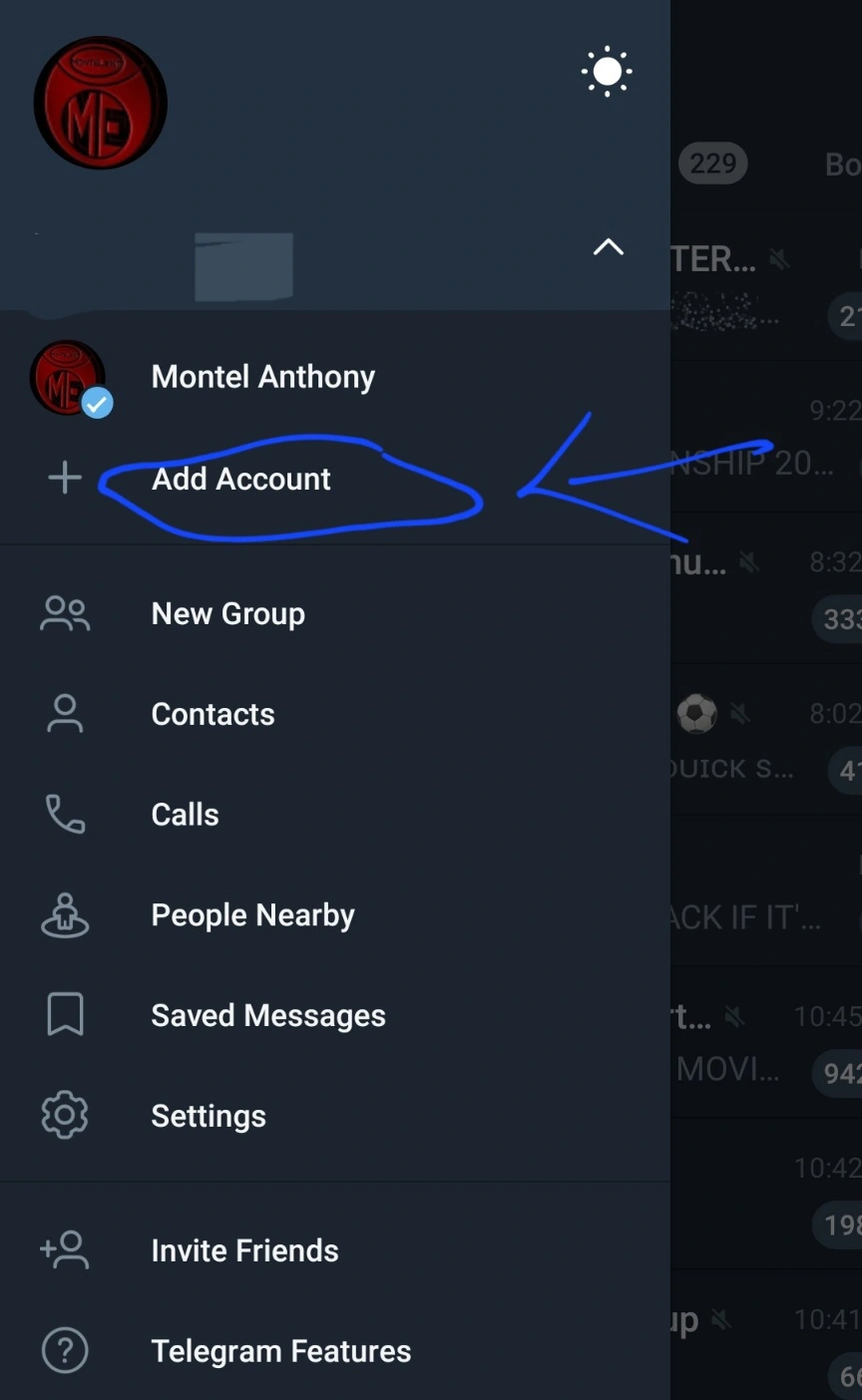 How to Add Multiple Accounts on Telegram (2025) 3 How to Add Multiple Accounts on Telegram (2023)