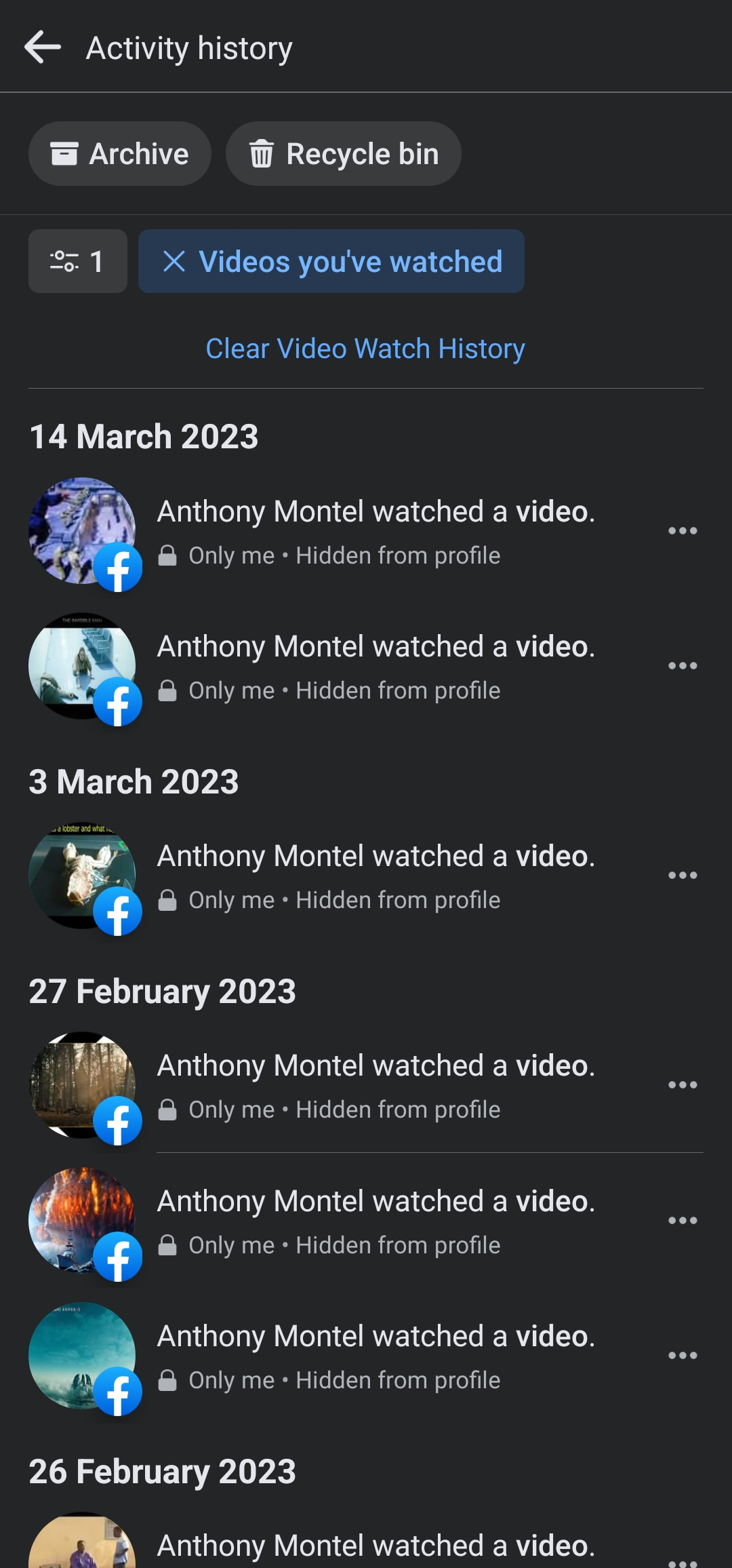 How to Delete Facebook Watch History Permanently on Mobile & Desktop How to Delete Facebook Watch History Permanently on Mobile & Desktop