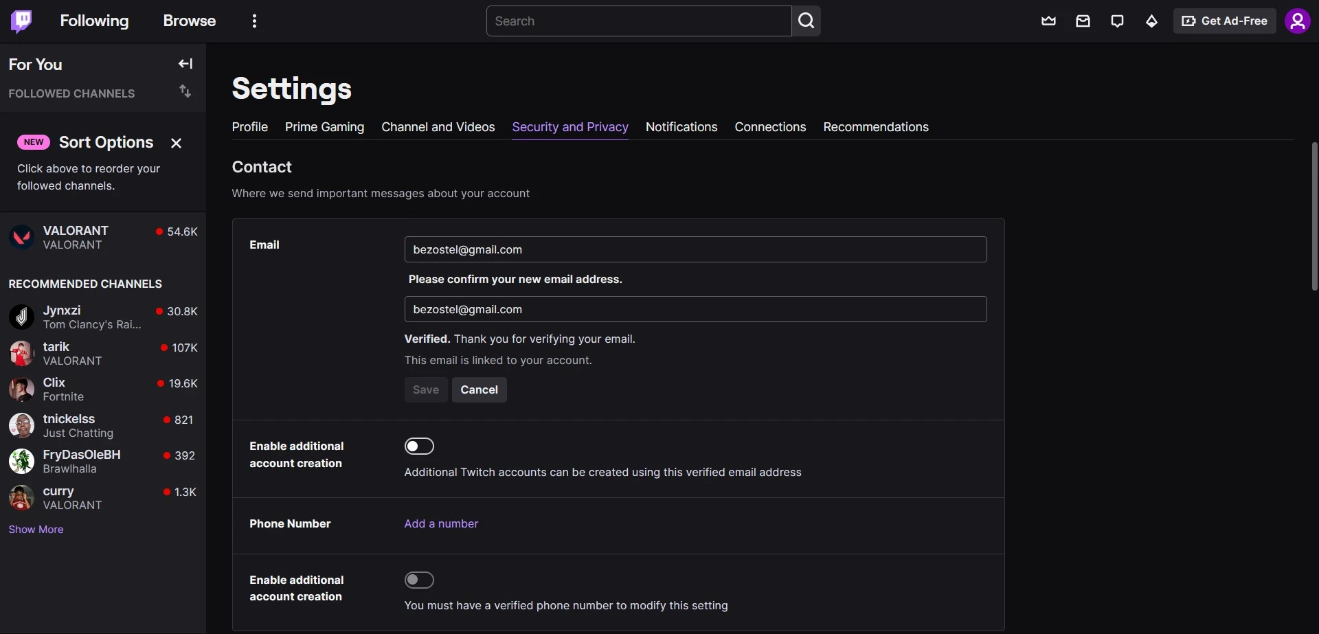 Change Your Twitch Email Address In 3 Easy Steps edit