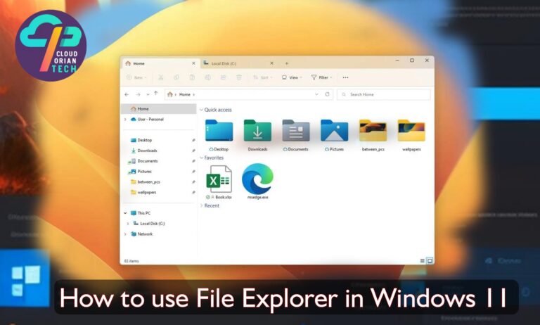 How to use File Explorer in Windows 11