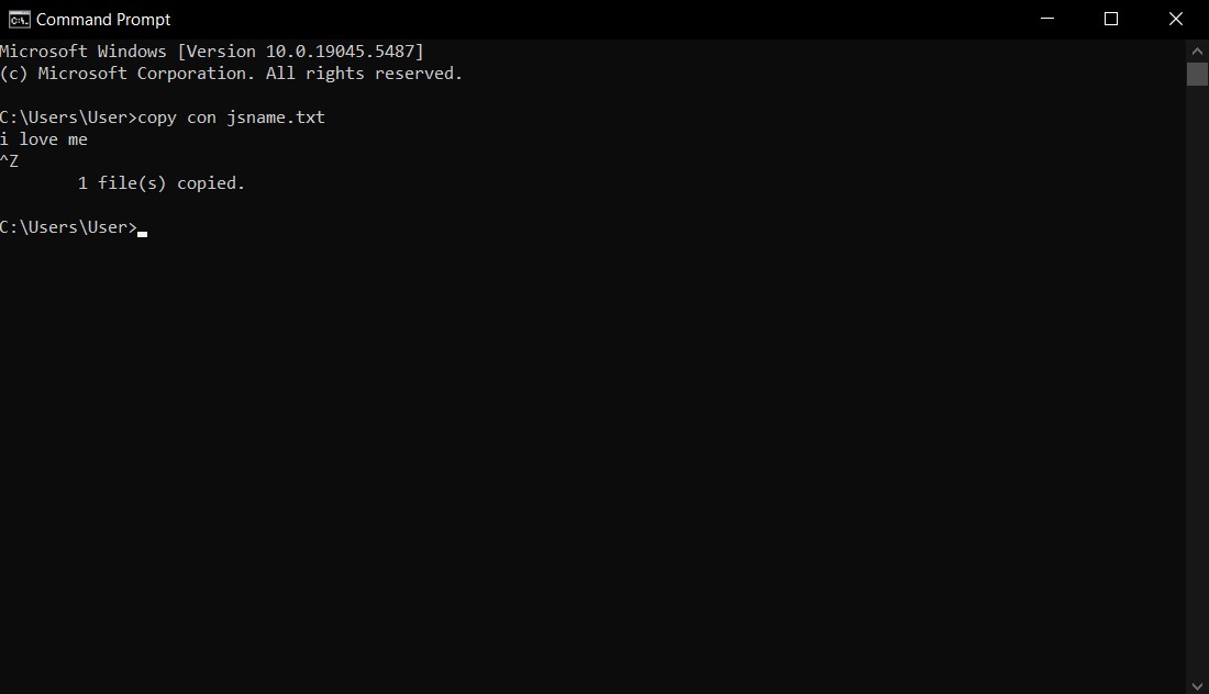 How to Create a File Using Command Prompt on Windows (4 Ways)