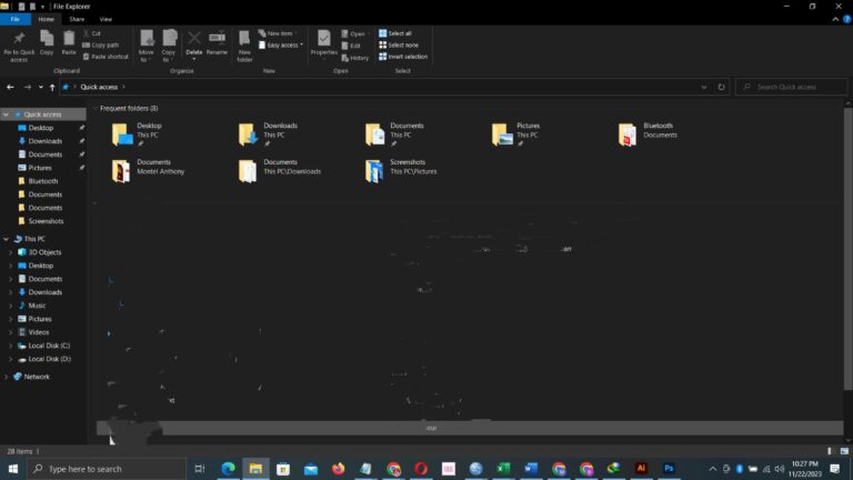 How to remove Quick Access on Windows