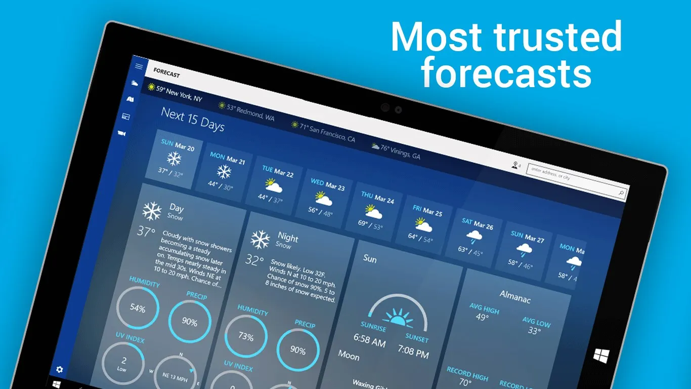 Best Weather Apps for Windows 10 & 11 Best Weather Apps for Windows 10 & 11