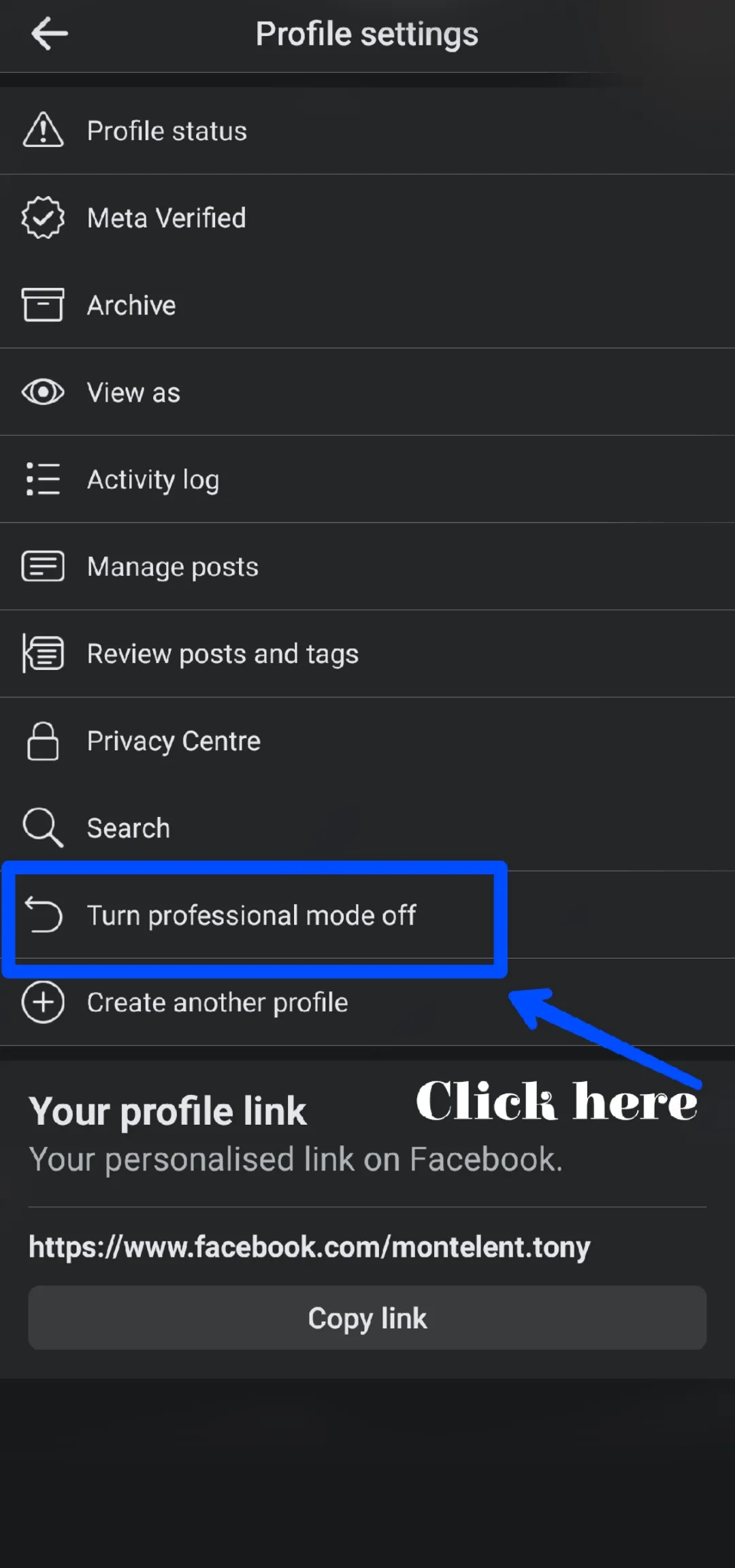 Conver Facebook profile to a Page
