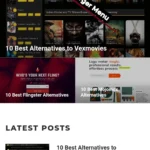 Hamburger menu of Alternativetoweb.com