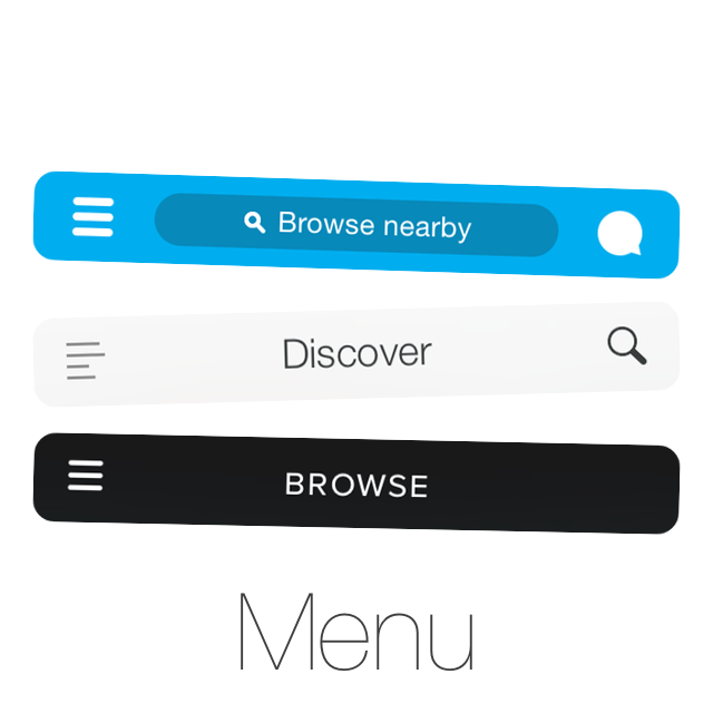 What is Hamburger Menu, Uses of a hamburger menu