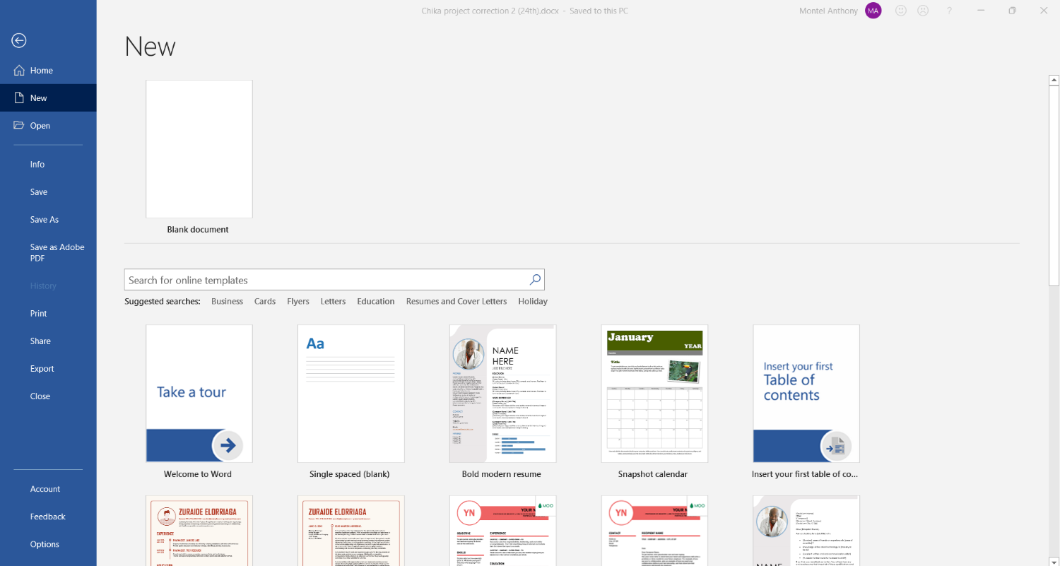 How to Duplicate a Page in Word Like a Pro New Document in Word