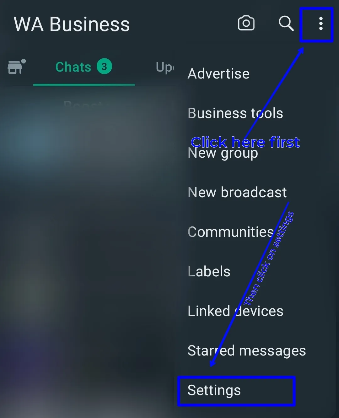 WhatsApp Settings