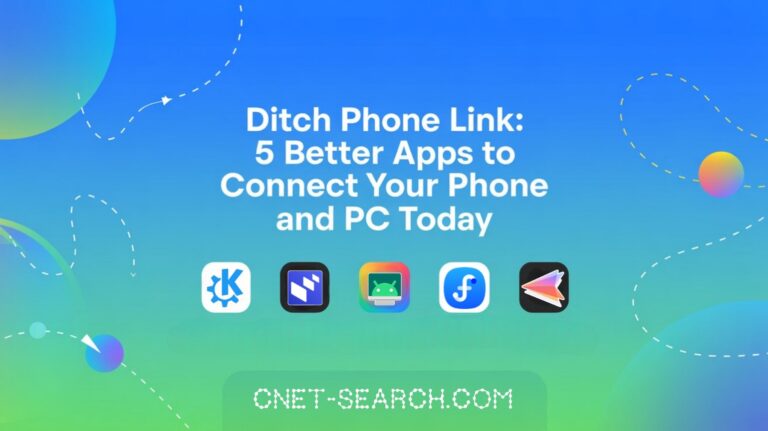 5 Better Apps to Connect Your Phone and PC Today