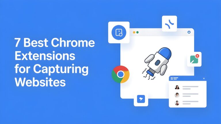 7 Best Chrome Extensions for Capturing Websites