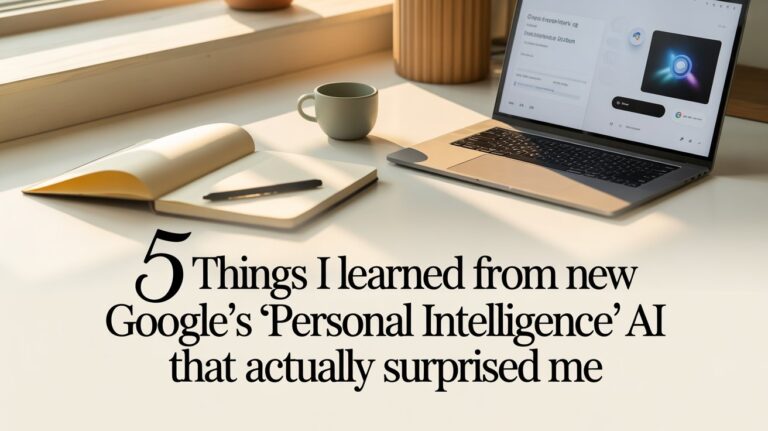 5 things i learned from googles new personal