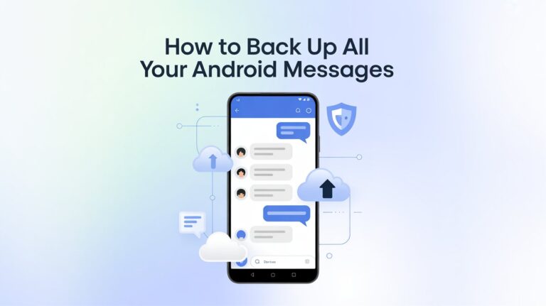 How to Back Up All Your Android Messages