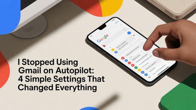i stopped using gmail on autopilot 4 simple settings