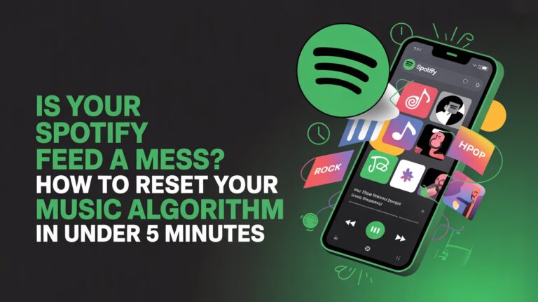 is your spotify feed a mess how to reset your musi