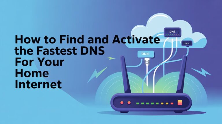 How to Find and Activate the Fastest DNS for Your Home Internet