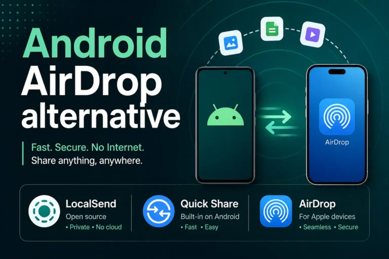 Android AirDrop alternative