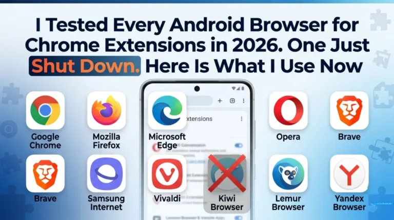 Chrome extensions on Android