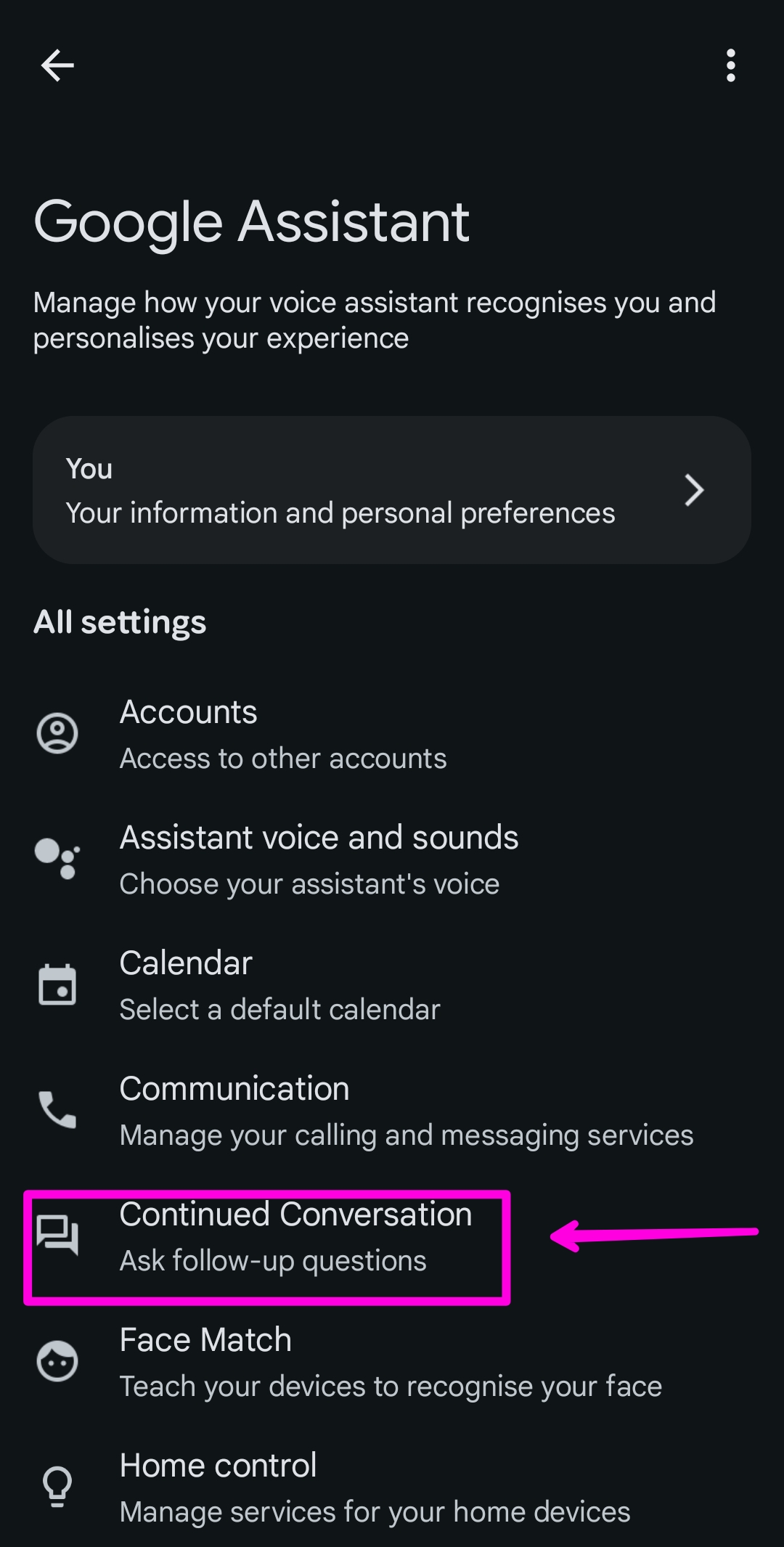 Google Home Continued Conversation Gemini for Home Continued Conversation