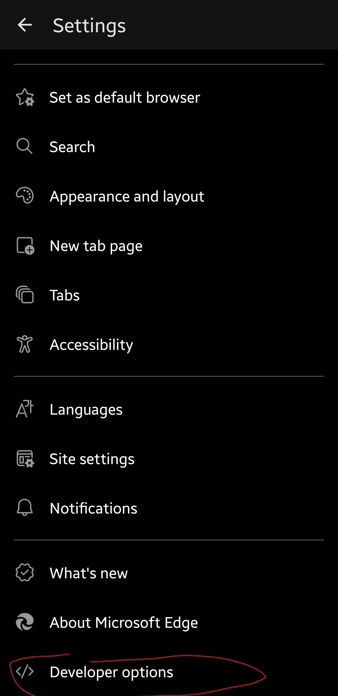 Microsoft Edge Canary | Chrome extensions on Android