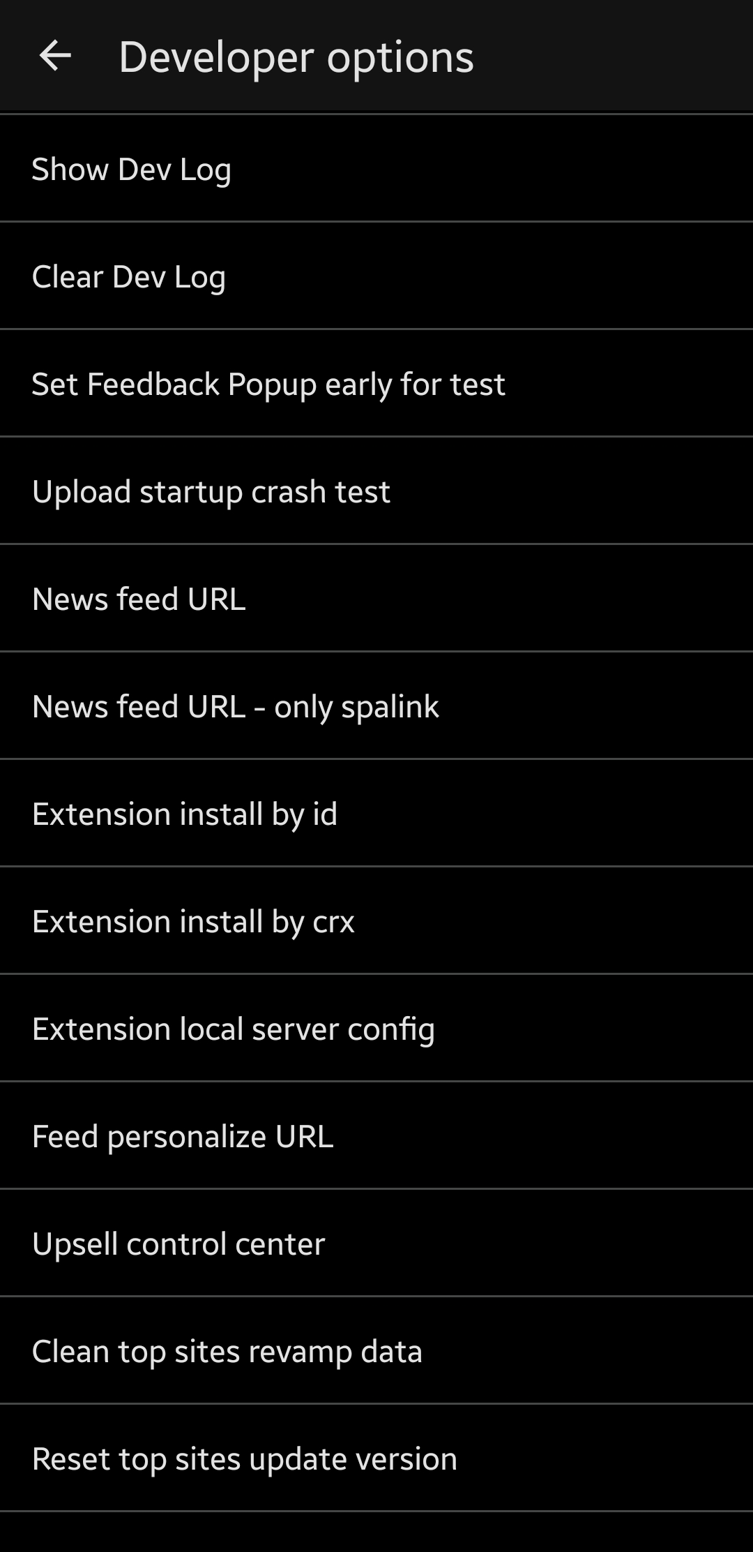 Microsoft Edge Canary | Chrome extensions on Android