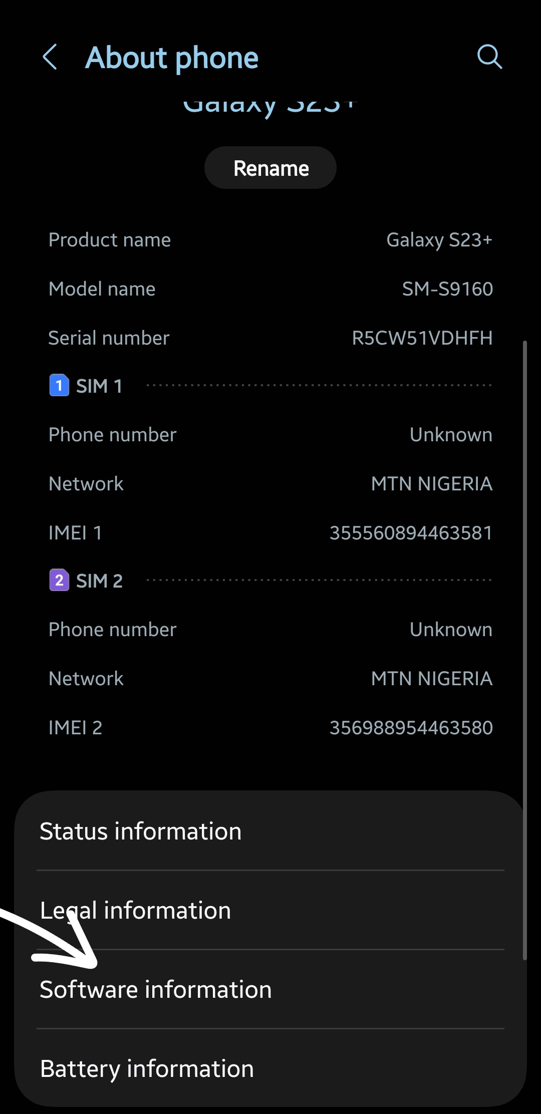 Android Developer Options