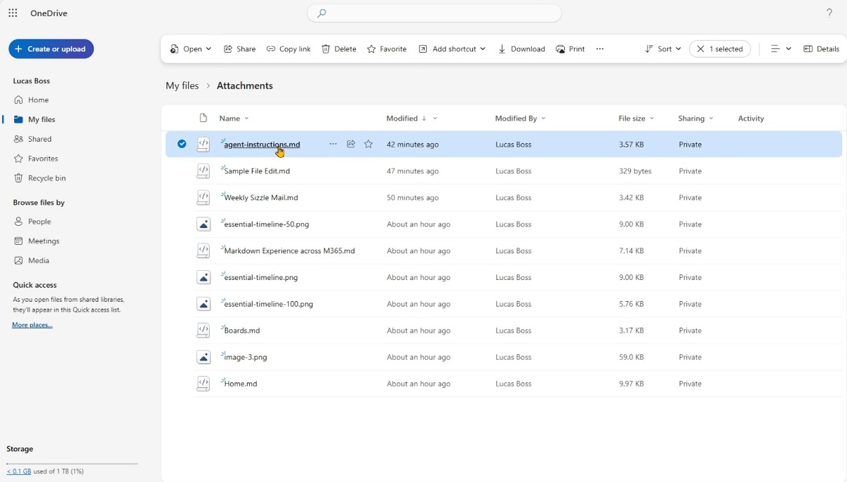 View Markdown in the browser Markdown support in SharePoint and OneDrive