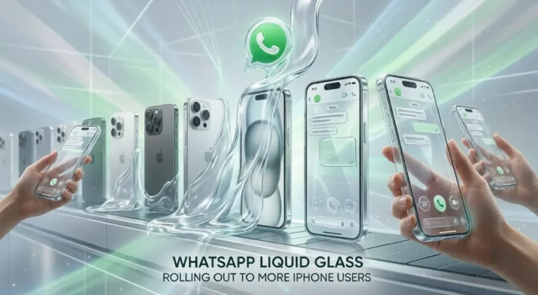 WhatsApp Liquid Glass