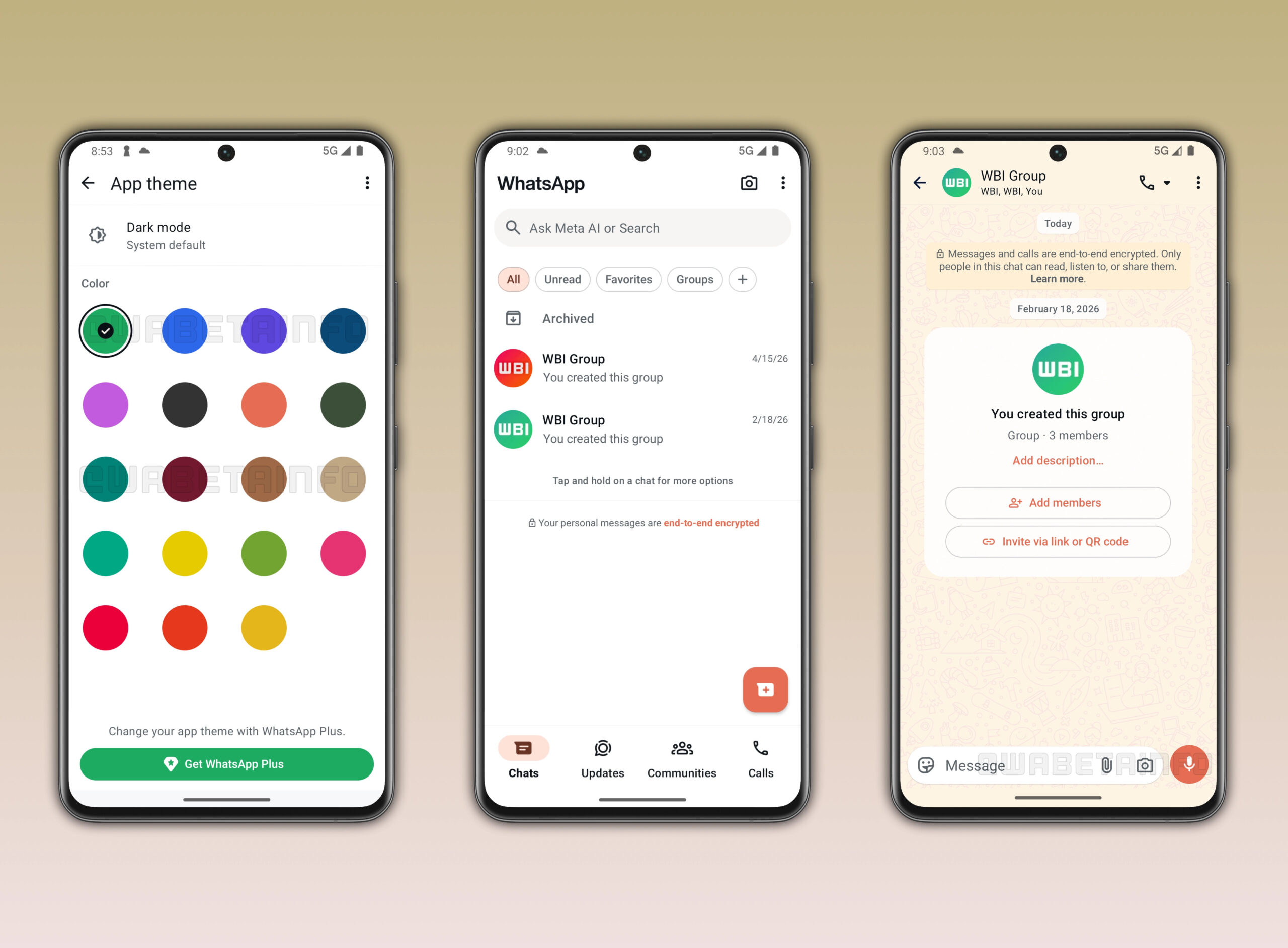 WhatsApp Plus themes WhatsApp Plus themes