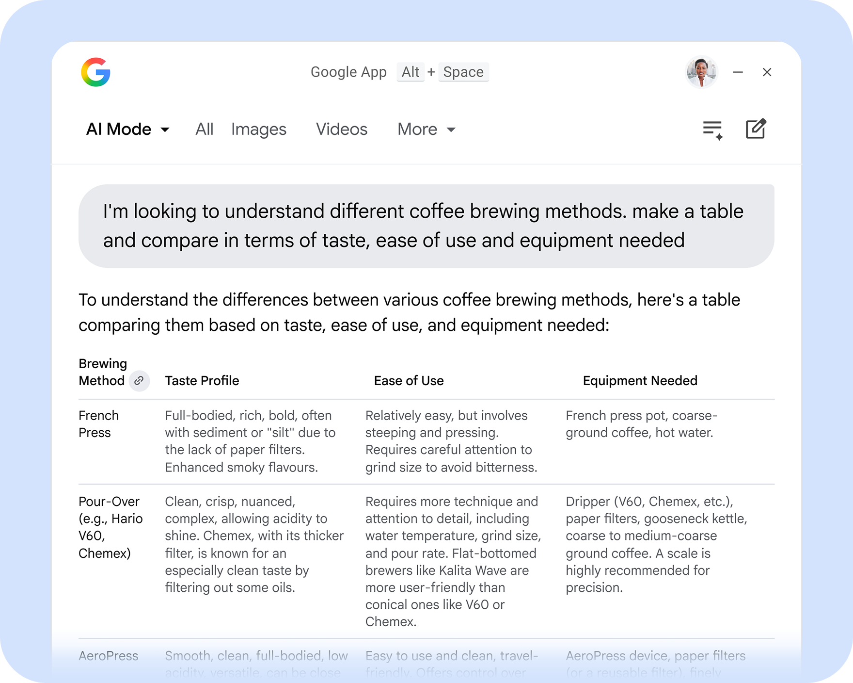 Google app for desktop Windows Google app for desktop Windows