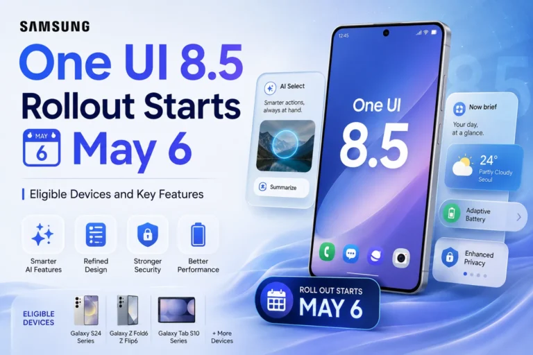One UI 8.5 rollout
