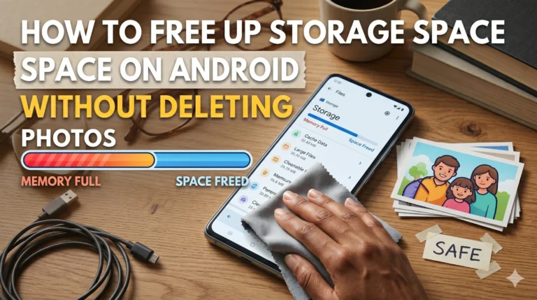 How to Free Up Storage Space on Android Without Deleting Photos