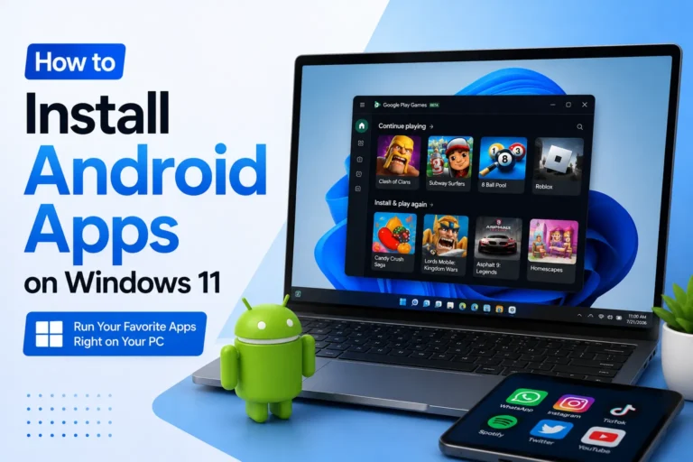 How to Install Android Apps on Windows 11
