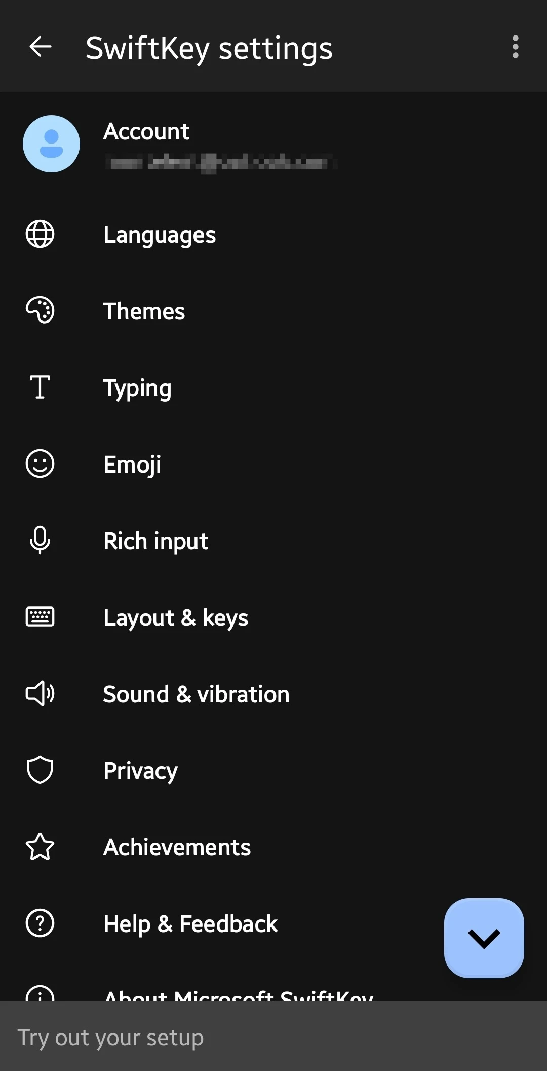Microsoft SwiftKey Android keyboard toolbar with clipboard tools Microsoft SwiftKey Android keyboard toolbar with clipboard tools