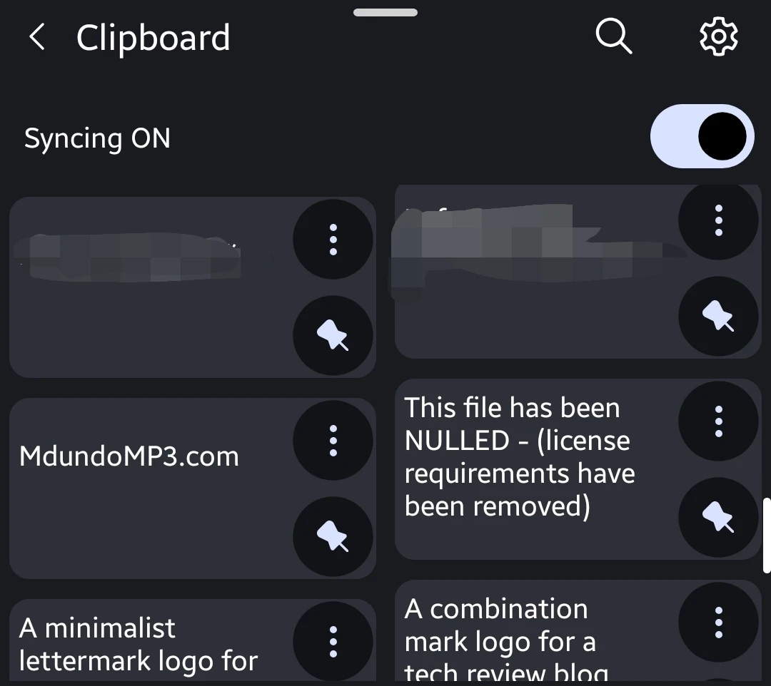Microsoft SwiftKey clipboard manager with pinned Android text shortcuts Microsoft SwiftKey clipboard manager with pinned Android text shortcuts