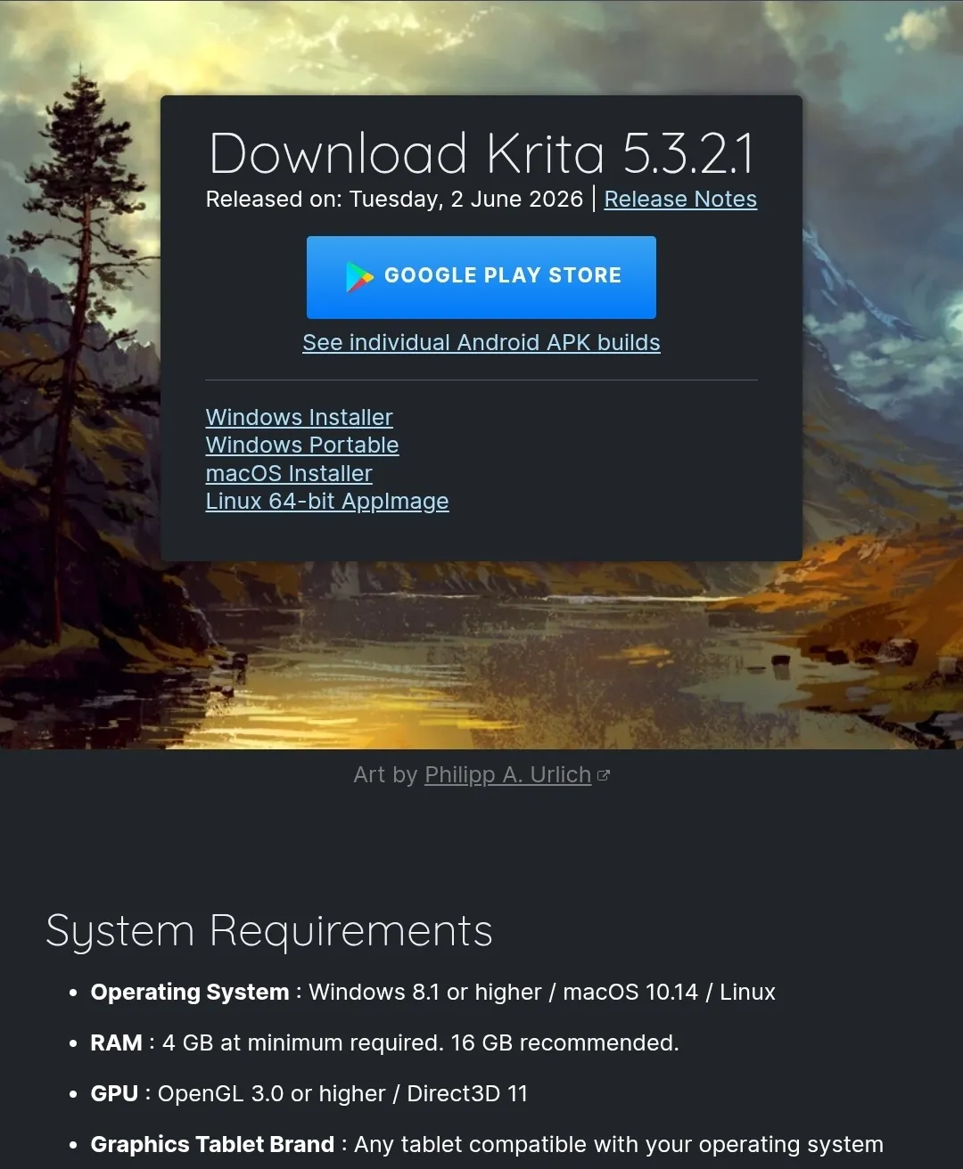 Krita free download options across Windows macOS and Linux Krita free download options across Windows macOS and Linux