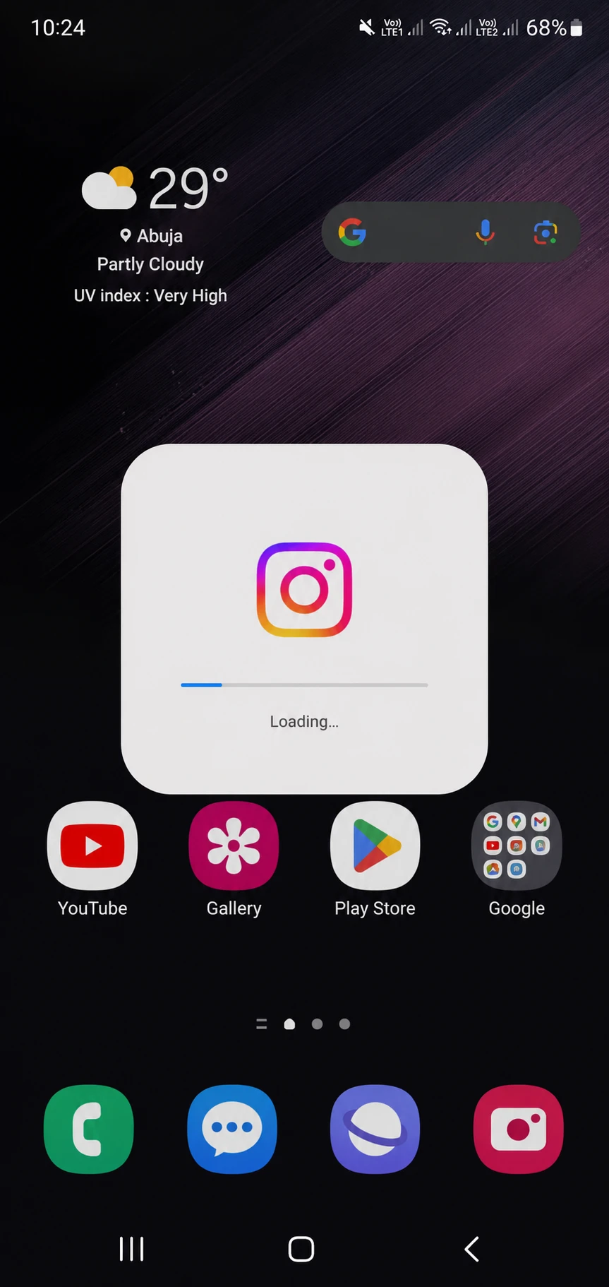 galaxy home screen loading an app slowly Samsung Galaxy phone lagging before an Auto Restart