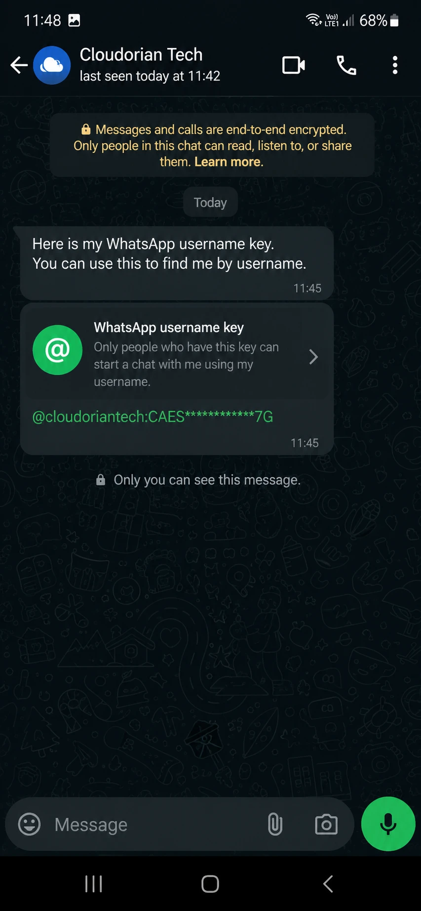 safe way to share a whatsapp username and username key safe way to share a whatsapp username and username key